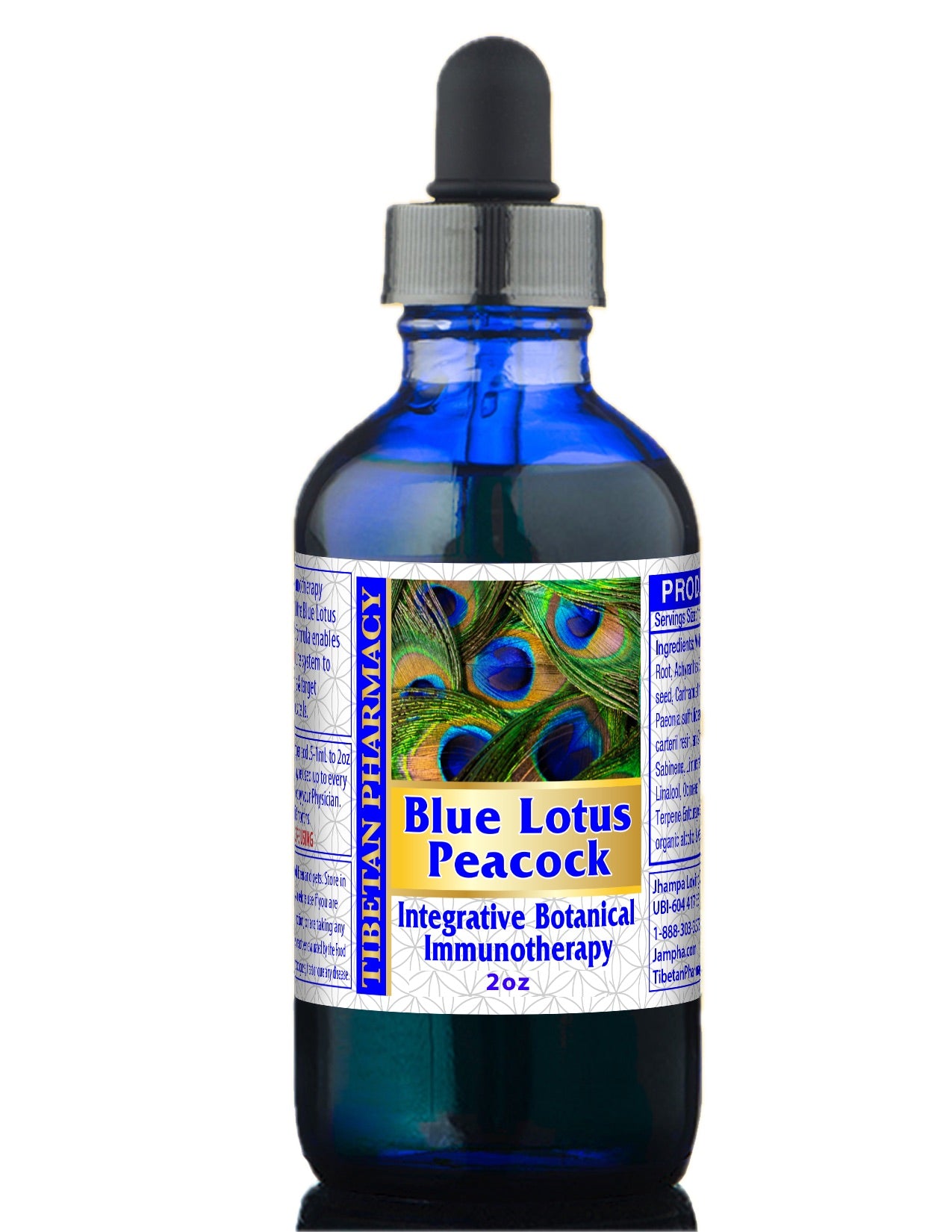 Blue Lotus Peacock
