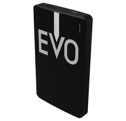 EVO Portable with 'EVO' branding on a white background