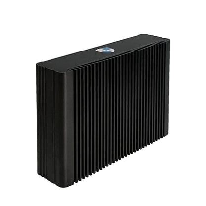 U2 Premium Ultra Black electronic device with a ribbed surface on a white background