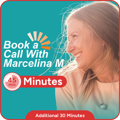 Book a Call With Marcelina Maciejewski - One-on-One Session - 45 Minutes