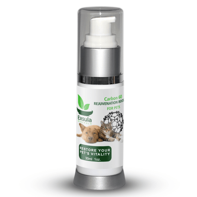 Carbon 60 Rejuvenation Booster for Pets, pet rejuvenation supplement to restore pets' vitality.