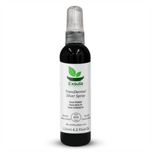 Colloidal Ionic Silver liquid supplement in a spray bottle from Exsula Minerals, designed for bioavailability and body support.