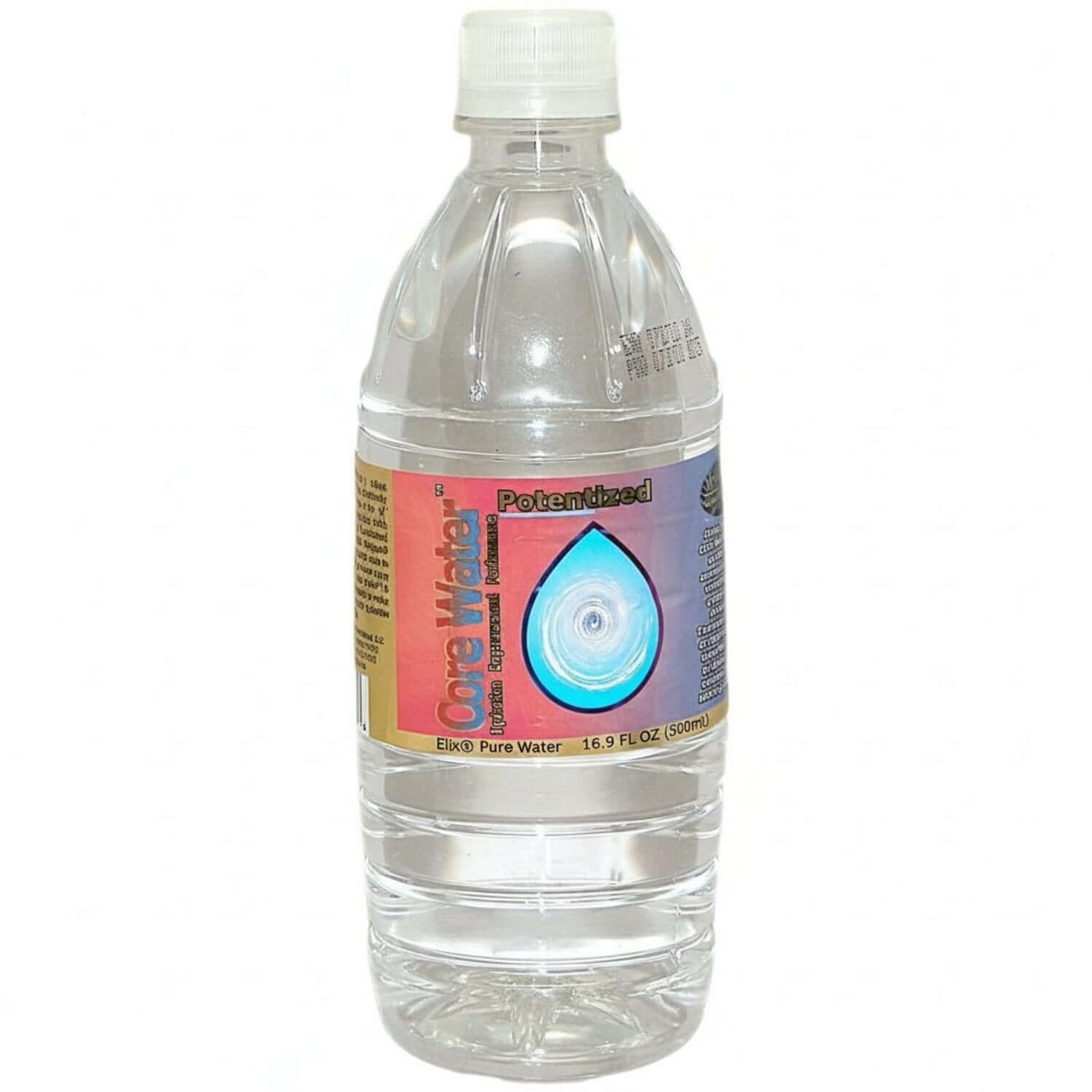 Core-Water bottle featuring Advanced Cellular Hydration for enhanced mental focus and hydration.