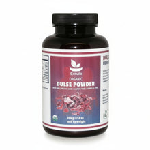 Bottle of Exsula Organic Dulse Powder on a white background