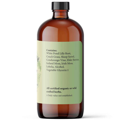 TMJ-Ease herbal formula bottle with ingredients list for TMJ Pain Relief.