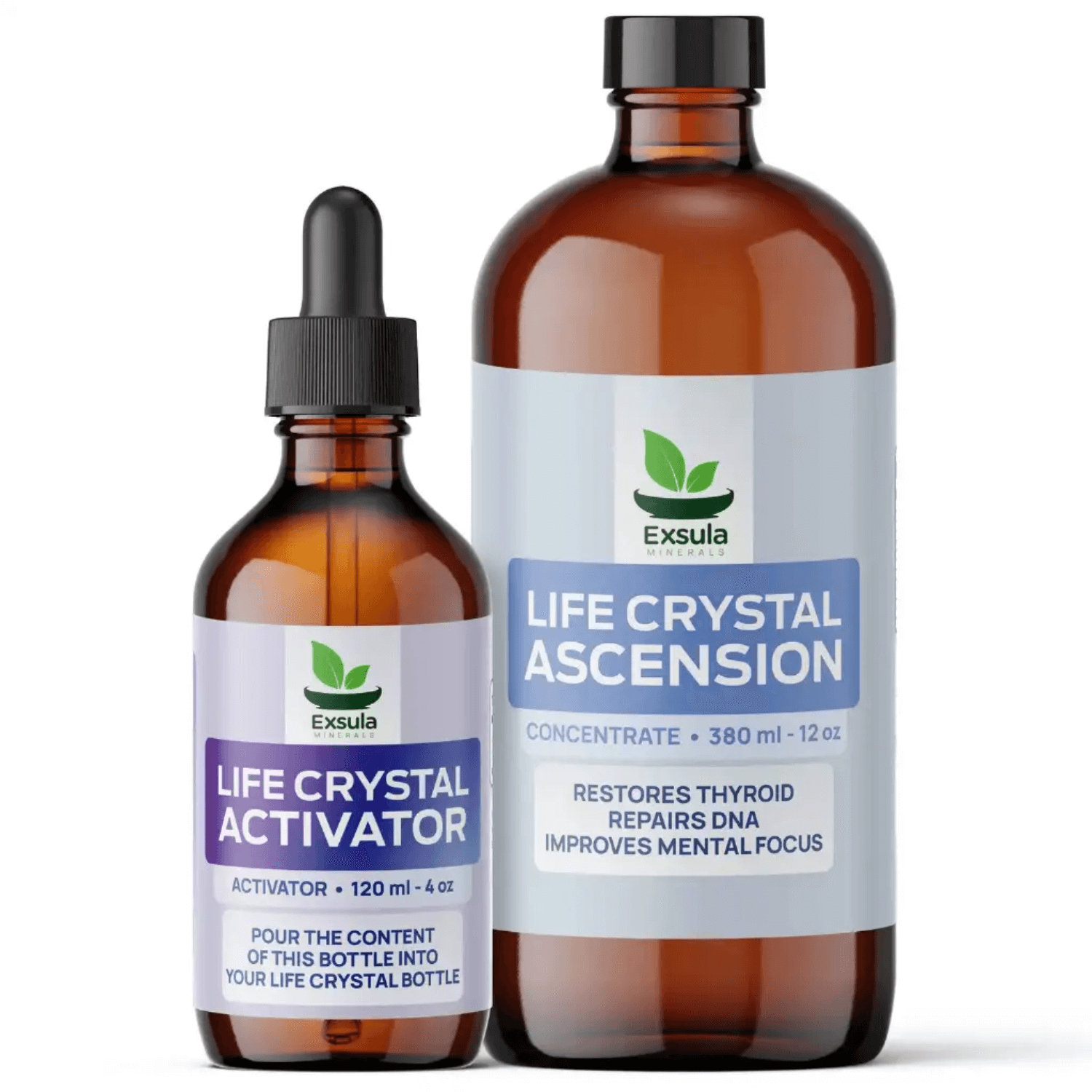 Exsula Superfoods Life Crystal Ascension and Activator, Support Pineal and Pituitary Glands for better health.