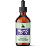 Humic Acid by Exsula Minerals bottle for Digestive and Immune Support, 120 ml concentrate.