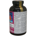 Exsula Superfoods Iridesca 400 gram powder container with nutrition facts label on the side.