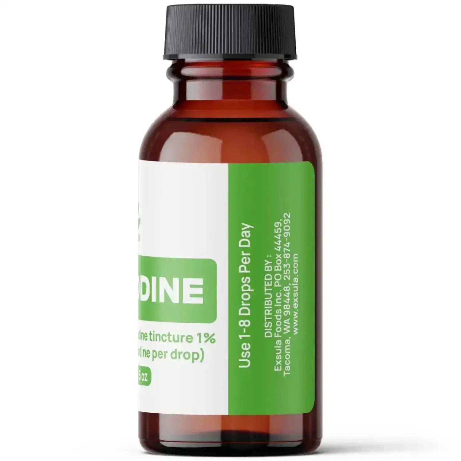 Thyrodine 1% iodine tincture bottle supporting Thyroid Energy and Fatigue Support