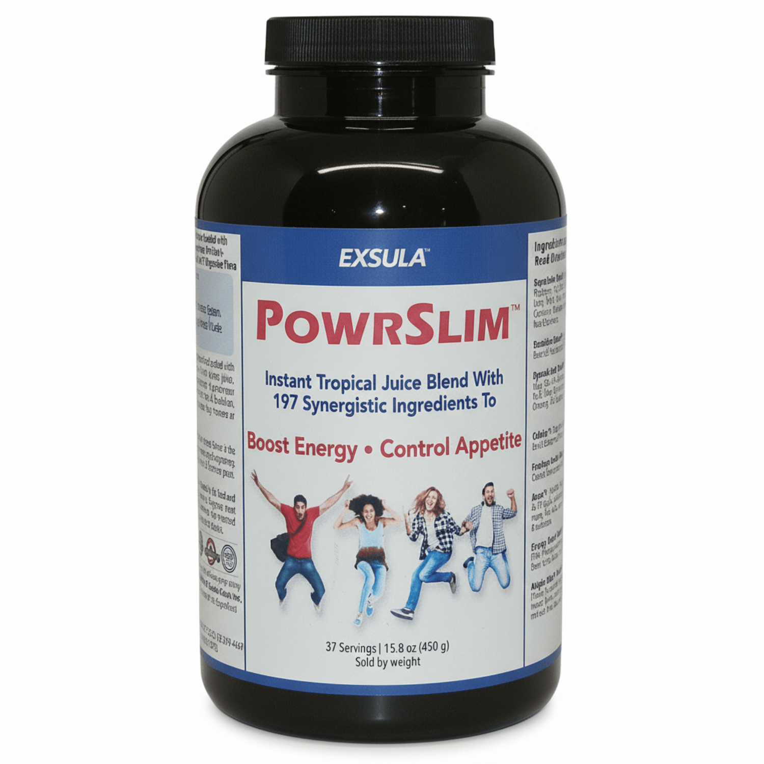 PowrSlim bottle for Healthy Weight Management, featuring synergistic ingredients to boost energy and control appetite.