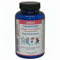 Exsula Powtrein phytonutrient supplements bottle for peak performance with 130 superfoods