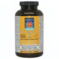 Exsula Ultimate Q10 Statin User Companion Supplement in a brown supplement container.