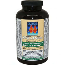 XtraPure Lecithin bottle containing Organic Sunflower Lecithin from Exsula Superfoods.