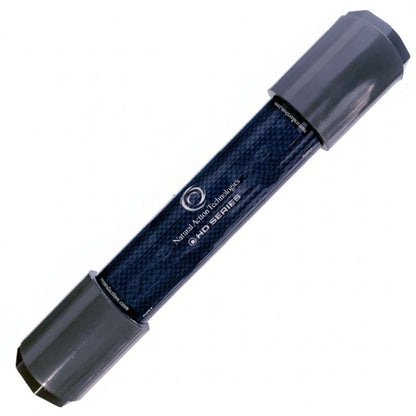 Blue and black device with 'Natural Action Technologies HD Series' on a white background