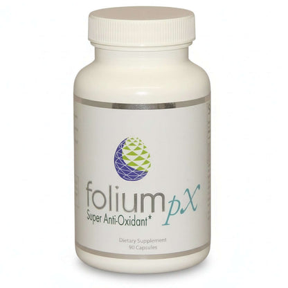 pX Super Antioxidant for Cellular Defense and Energy capsules.