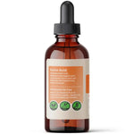Fulvic Acid Organic Trace Mineral Concentrate bottle with dropper and usage directions