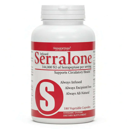 Serralone for Inflammatory and Systemic Support capsules.