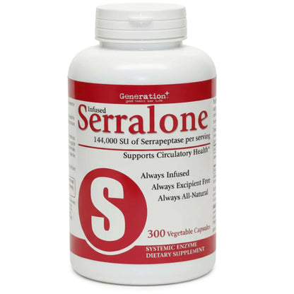 Serralone for Inflammatory and Systemic Support capsules.