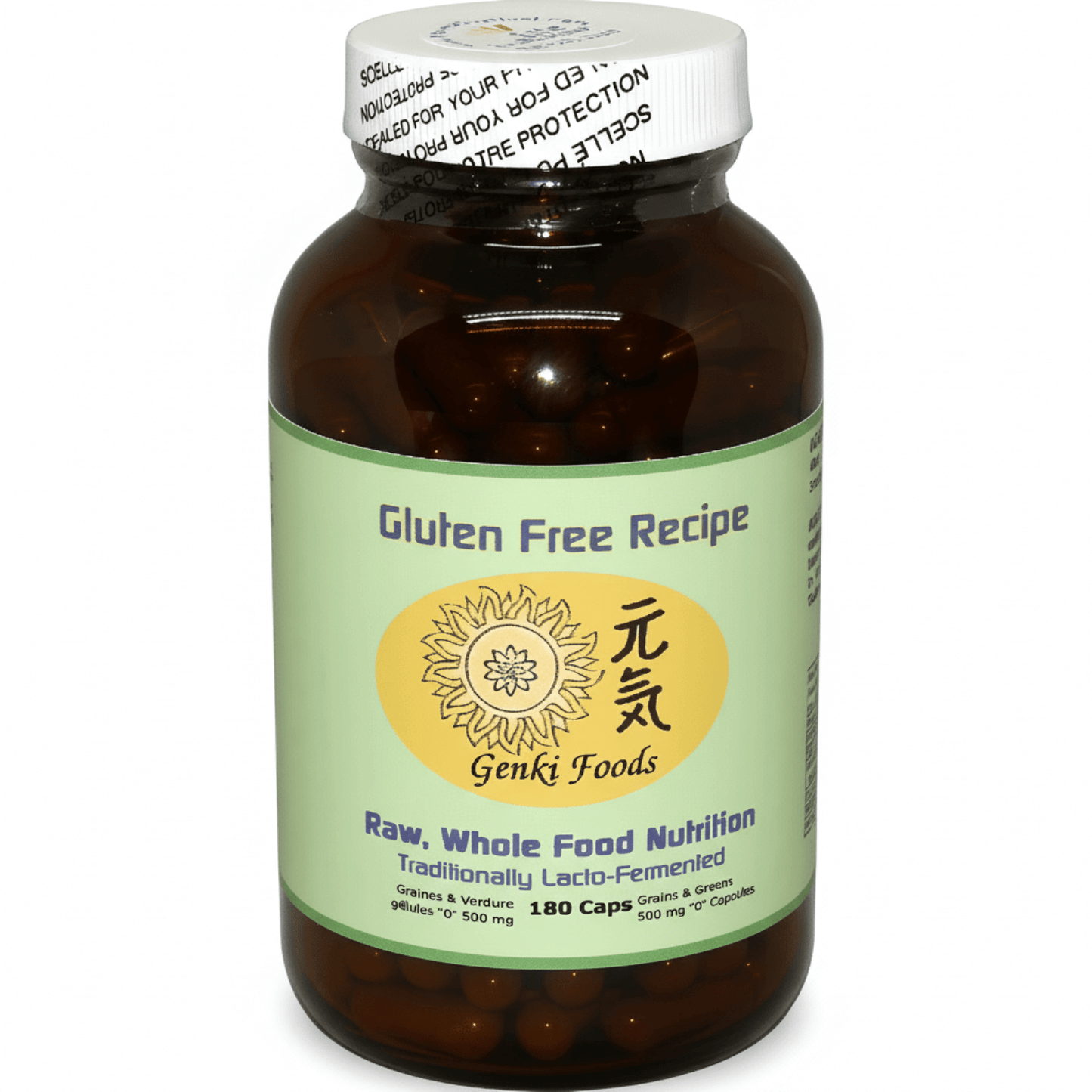 Genki Gluten Free Recipe for Allergen-Free Nutrition packaging.