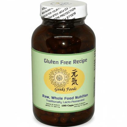 Genki Gluten Free Recipe for Allergen-Free Nutrition packaging.