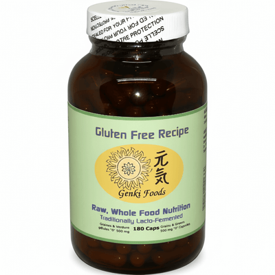 Genki Gluten Free Recipe for Allergen-Free Nutrition packaging.