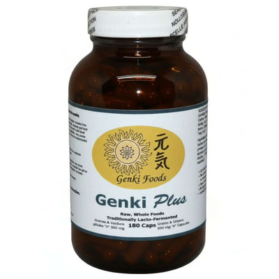 Genki Plus for Metabolic Energy and Vitality Support bottle.