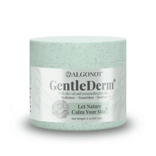 GentleDerm - Antioxidant Sensitive Skin Moisturizer in a 2 oz jar for hydration and soothing sensitive skin.