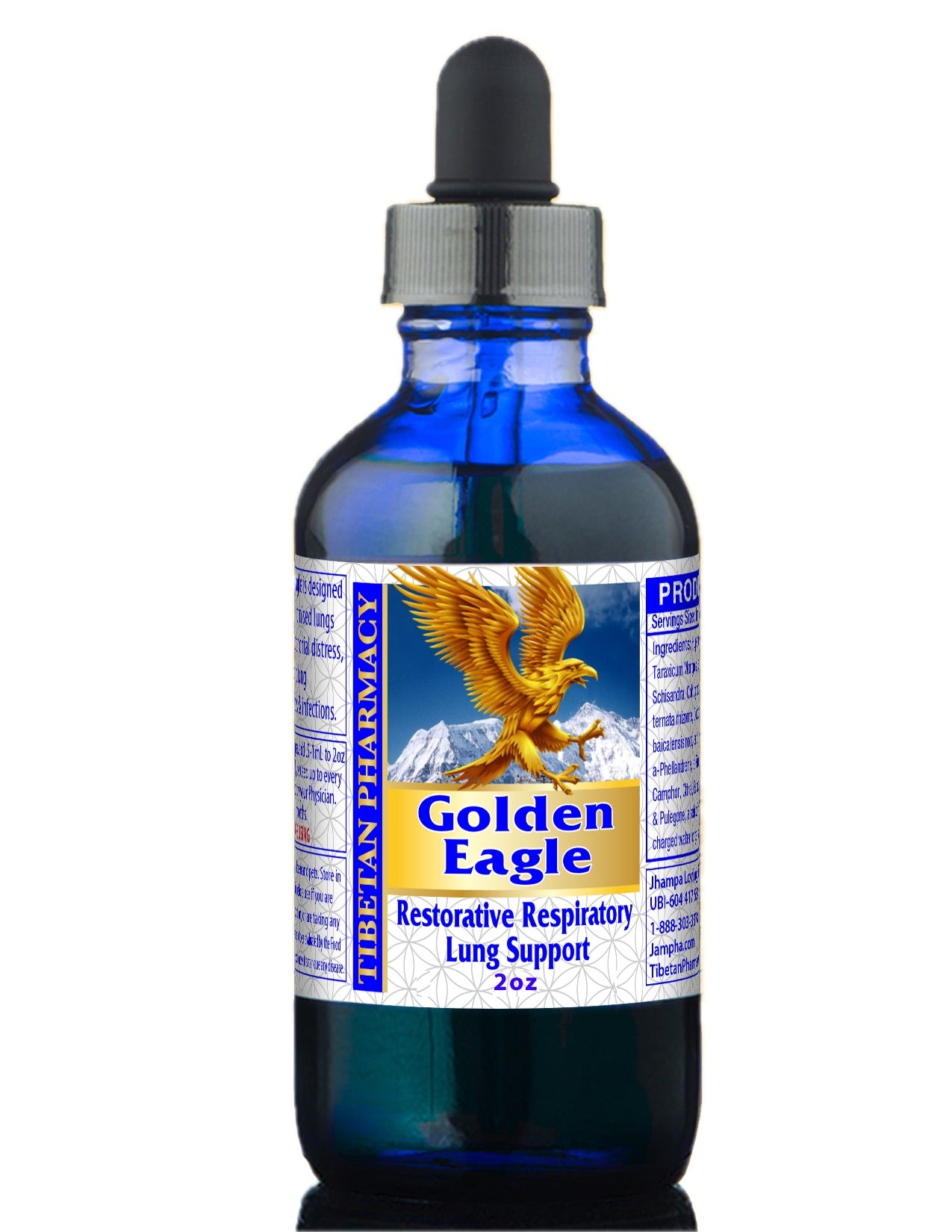 Golden Eagle for Metabolic Energy and Stamina can. 2oz Bottle with dropper.
