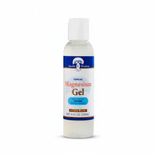 Bottle of Health & Wisdom Magnesium Gel 4oz on a white background