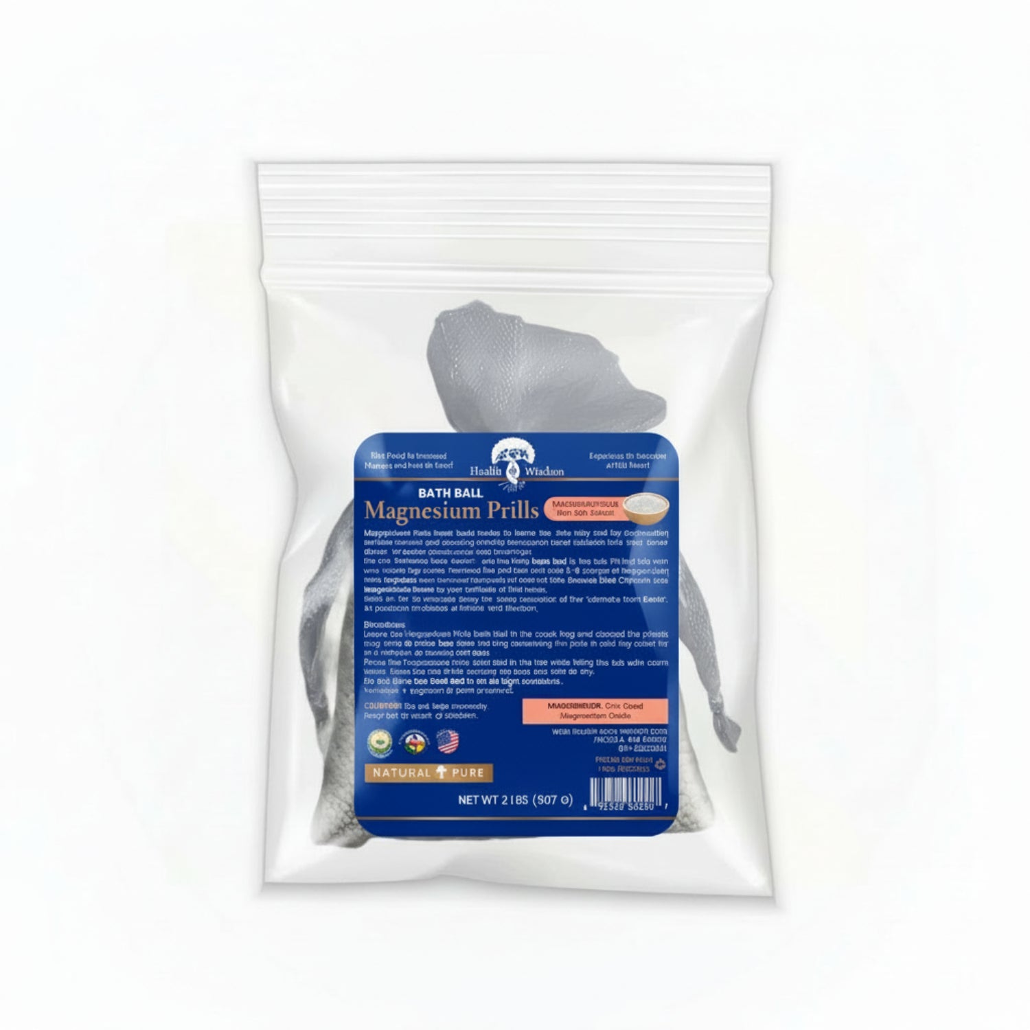 Package of Magnesium Prills 2lbs with visible branding on a white background
