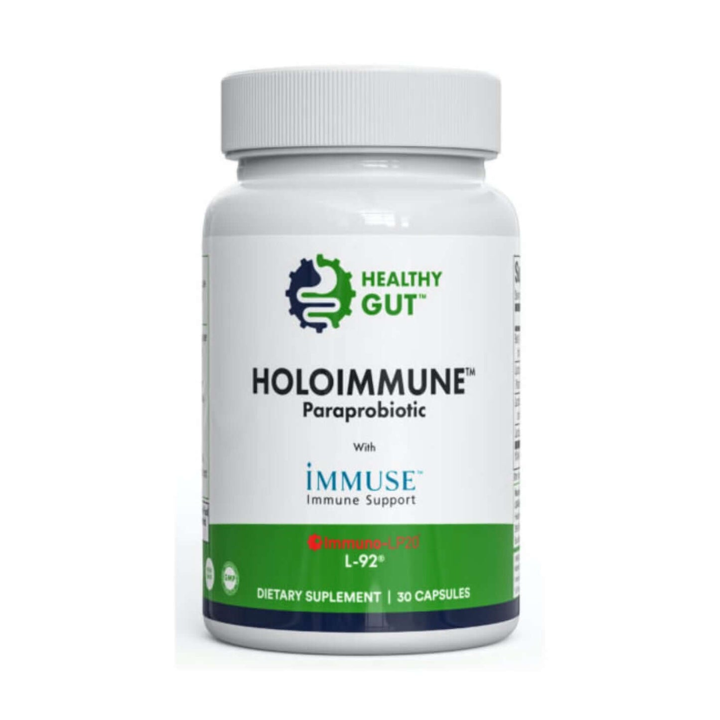 HoloImmune for Immune Regulation and Gut Integrity bottle.