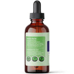 Humic Acid supplement bottle for digestive and immune support with instructions for use.