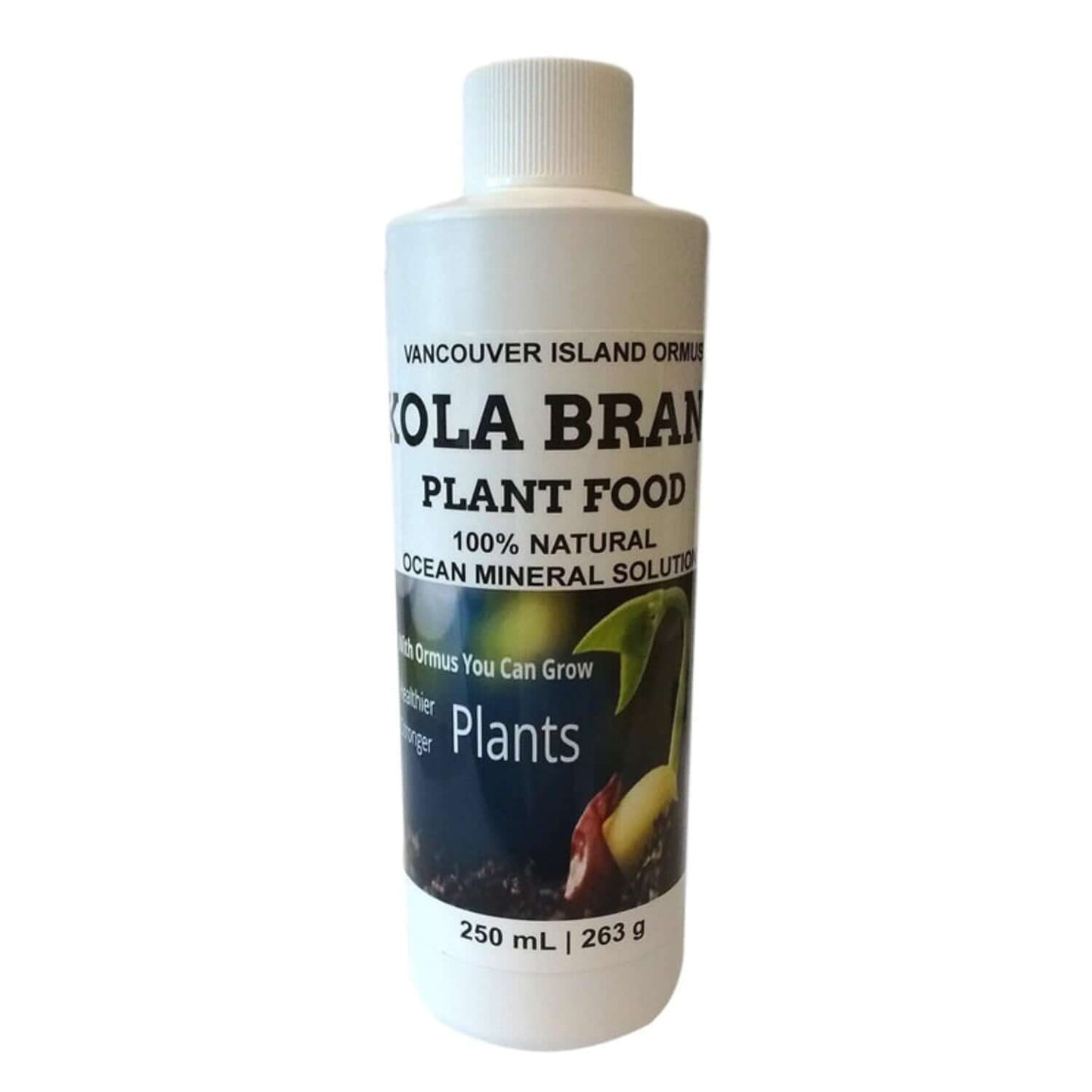 KOLA Brand Plant Food for Agricultural Vitality 250ml bottle.