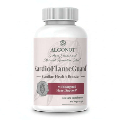 Kardio Flame Guard for Heart and Vascular Support bottle.