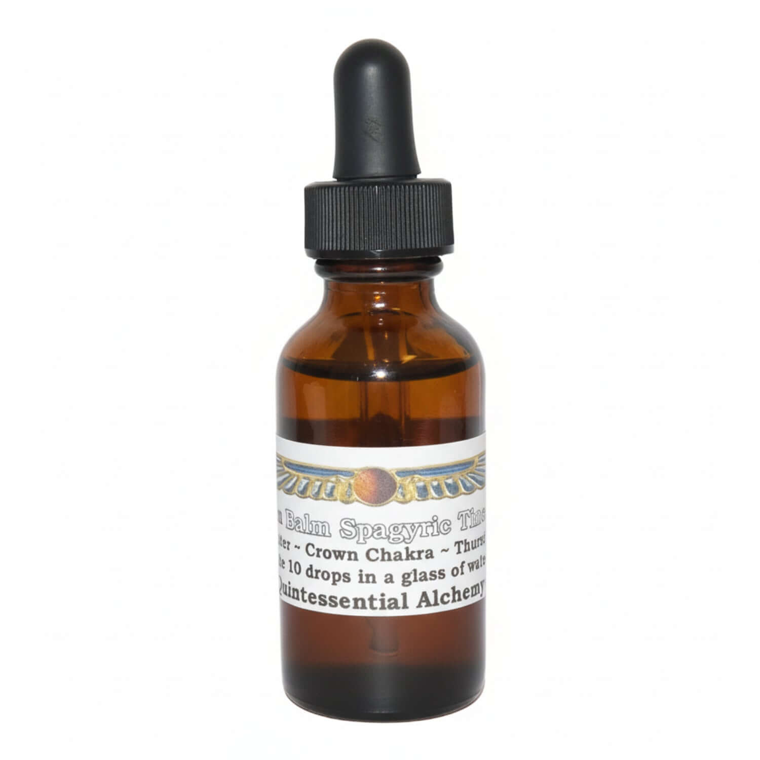 Lemon Balm Spagyric Tincture for Cognitive Support bottle.