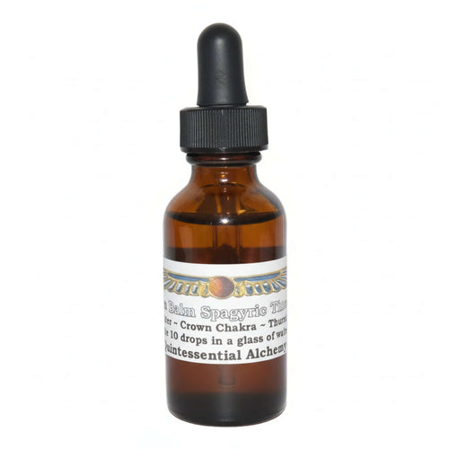 Lemon Balm Spagyric Tincture for Cognitive Support bottle.