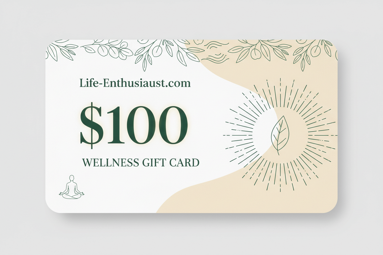 Life Enthusiast $100 Wellness Gift Card