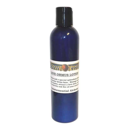 Bottle of Love Ormus Lotion 240ml on a white background