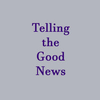 Image featuring the text 'Telling the Good News' in purple, promoting the Miracle II brochure.