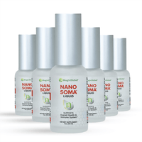 Bundle of Nano Soma 6 Pack - Nutritional Nutraceutical Supplement bottles, supports overall health and immune system.