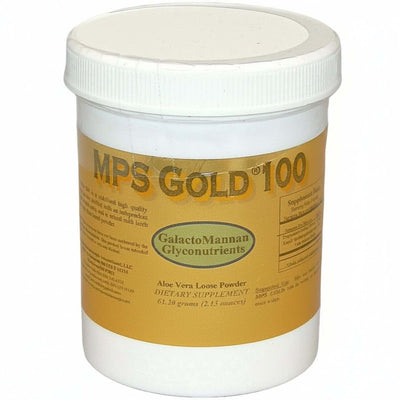 MPS-Gold 100 for Immune Maintenance and Digestive Health powder.
