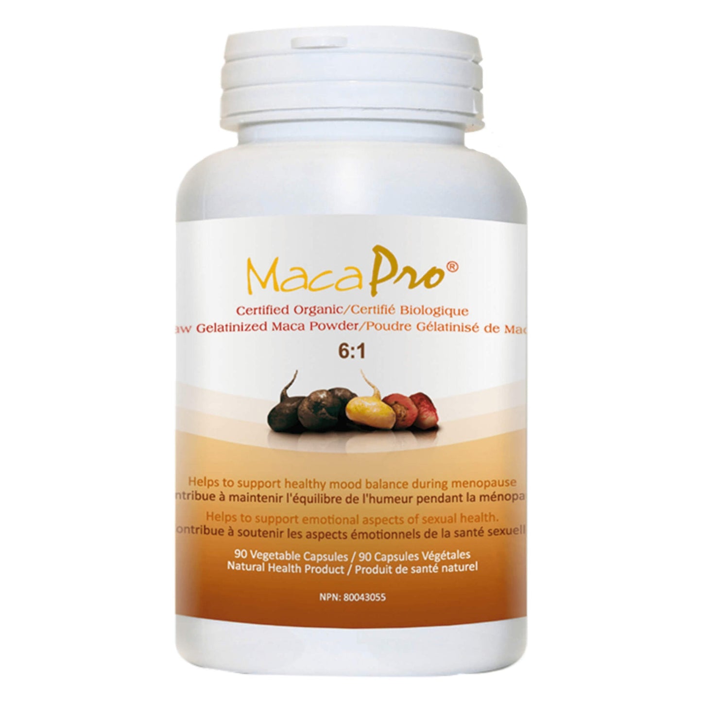 MacaPro 6:1 for Balanced Energy and Hormonal Support Capsules