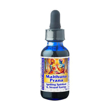 Maithuna Prana for Reproductive Health and Vitality 1oz with a dropper bottle.