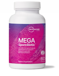 MegaSporeBiotic - Spore Based Probiotic for Microbiome Diversity in a 60 capsule bottle by Microbiome Labs