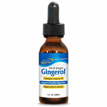 Supercritical Ginger Extract Liquid by North American Herb & Spice in a 1 oz bottle with dropper
