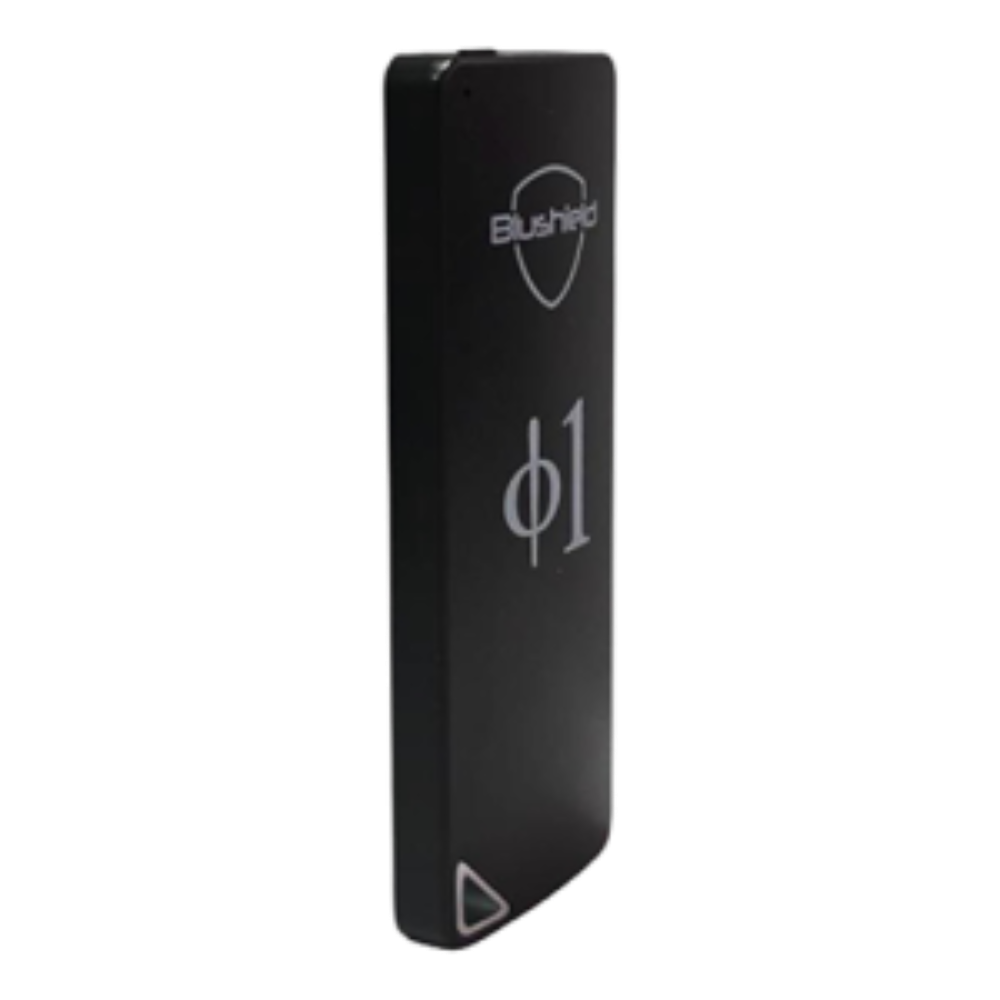 Phi Φ 1 Portable electronic device with a logo on a white background