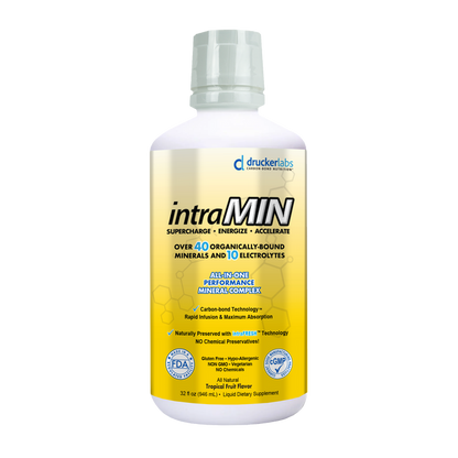 intraMIN - Organic Liquid Trace Minerals, high absorption fulvic acid supplement.