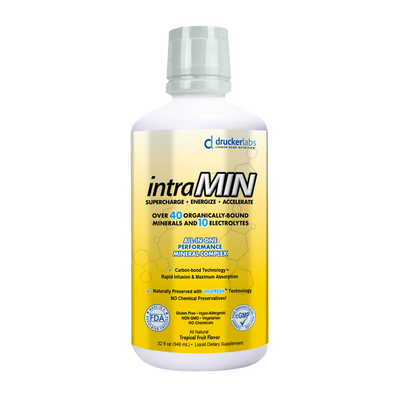intraMIN - Organic Liquid Trace Minerals, high absorption fulvic acid supplement.