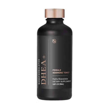 DHEA+ dietary supplement bottle for Natural Hormone Balance for Women, designed to support women's hormone production.