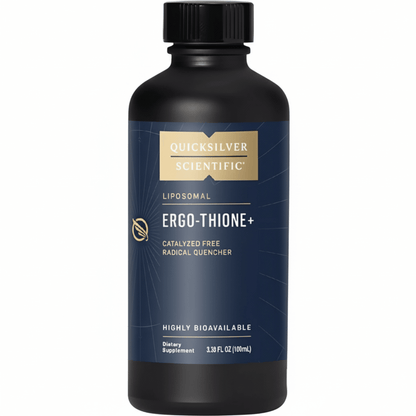 Liposomal Ergothioneine Supplement bottle for cellular resilience and antioxidant support.